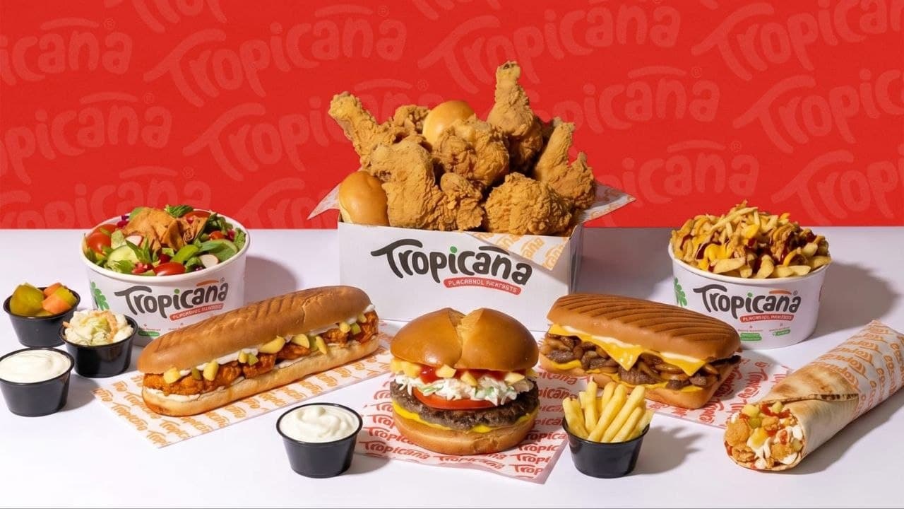 Delicious Tropicana Burger