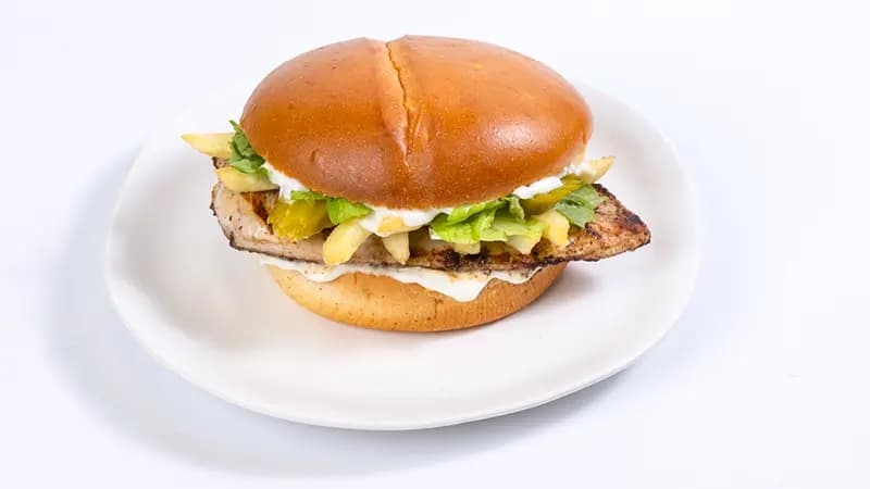 Grilled Chicken Breast Burger
